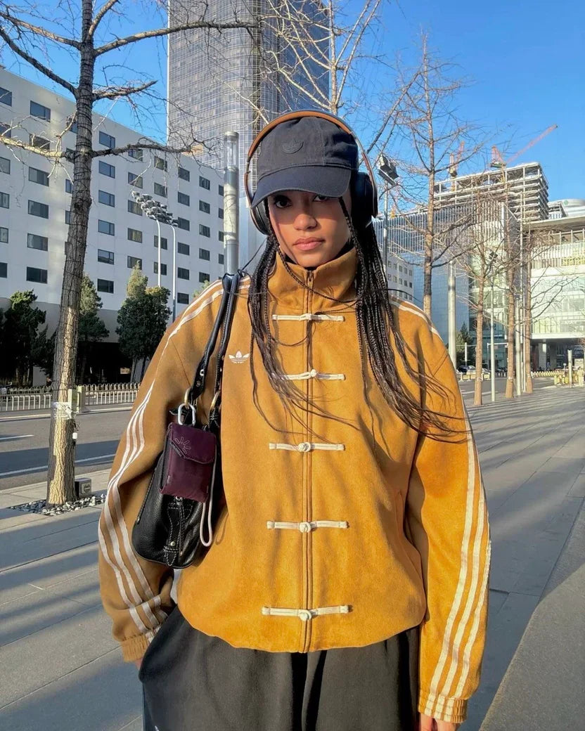 CNY-Inspired Premium Suede Jacket by stylestitch