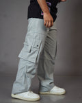Aesthetic  Gray Unisex Cargo by Stylestitch