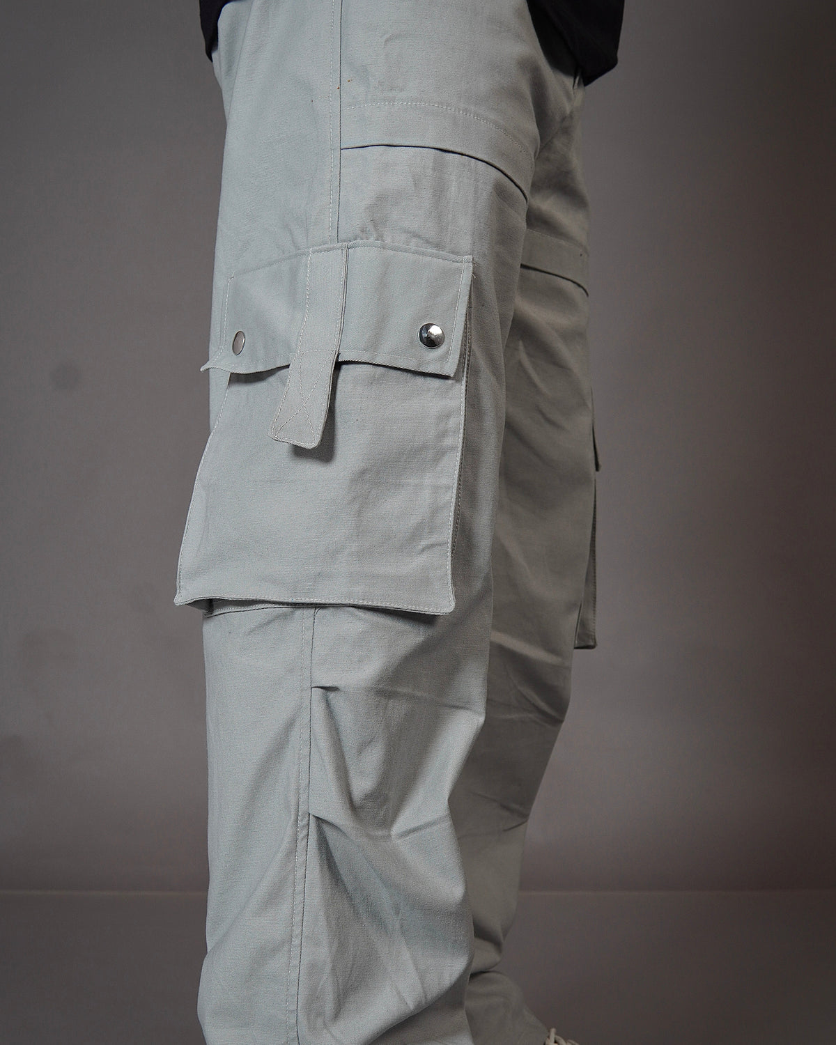 Aesthetic  Gray Unisex Cargo by Stylestitch