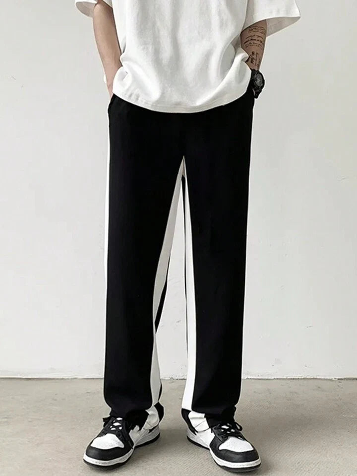 Black Asthetic Unisex Trackpants by Monte Lino