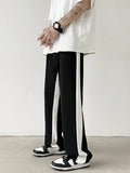 Black Asthetic Unisex Trackpants by Monte Lino