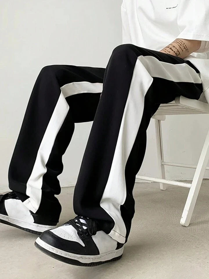Black Asthetic Unisex Trackpants by Monte Lino