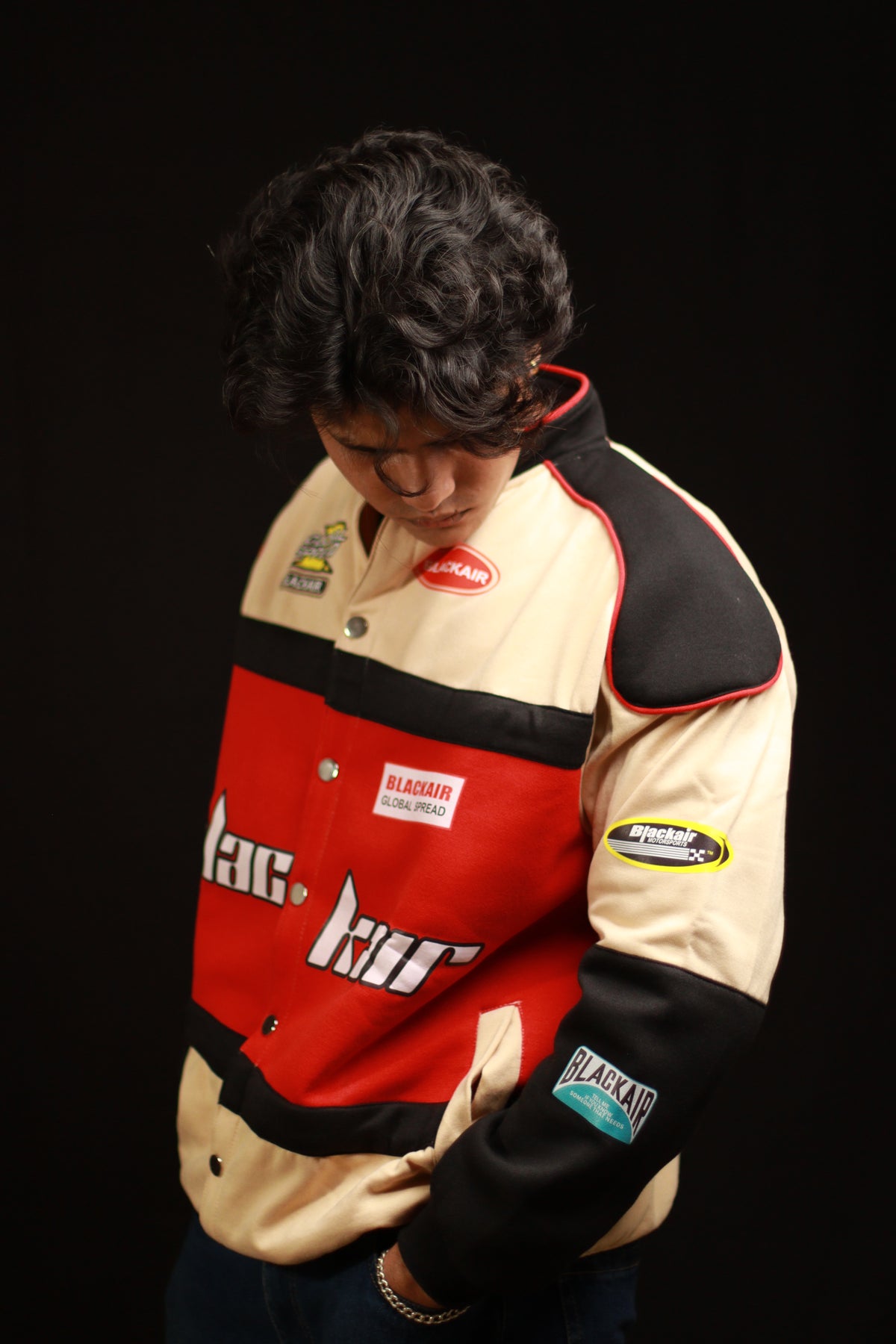 F1 BLACKAIR UNISEX VINTAGE JACKET MEETS MOTORSPORTS