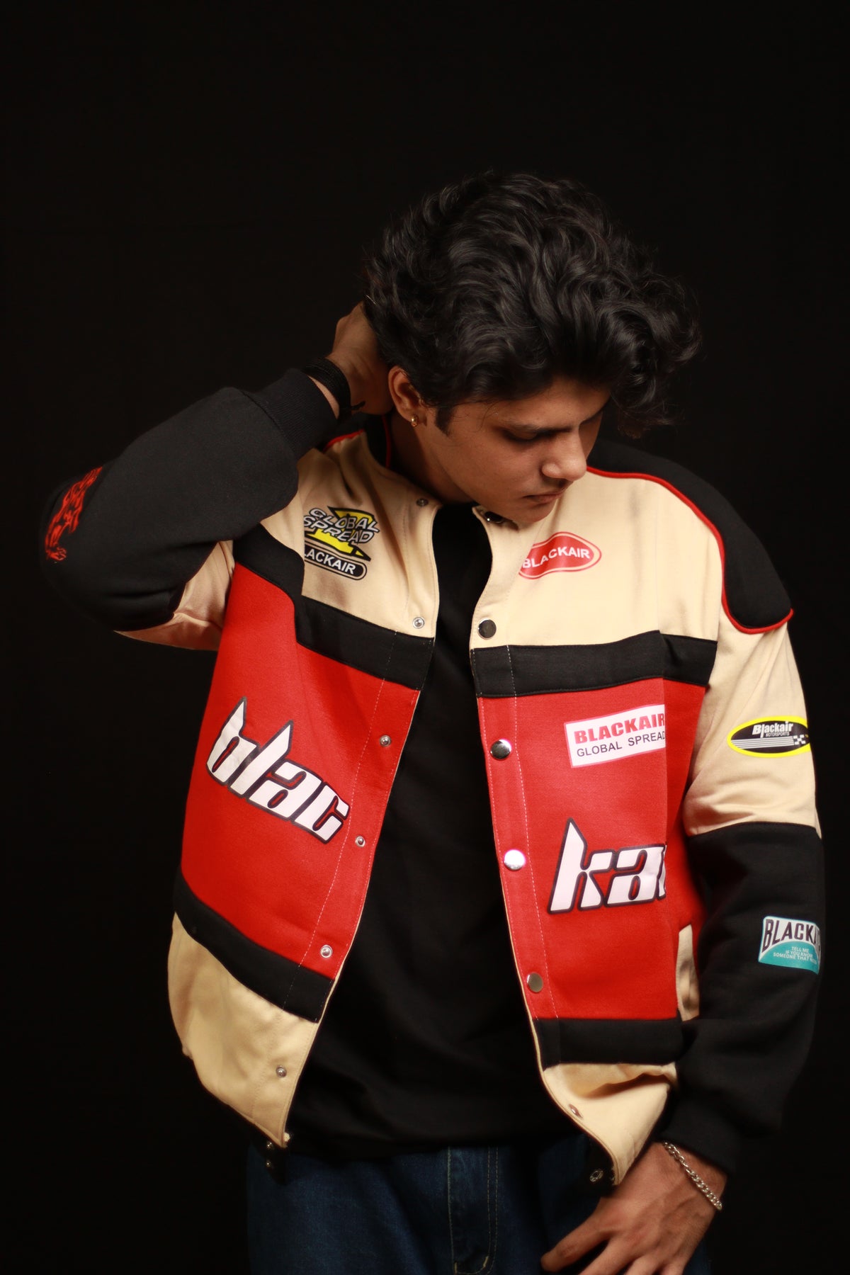 F1 BLACKAIR UNISEX VINTAGE JACKET MEETS MOTORSPORTS