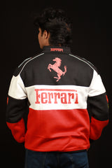 F1 TRIO FERRARI UNISEX RACING JACKET BY STYLESTITCH I DTF