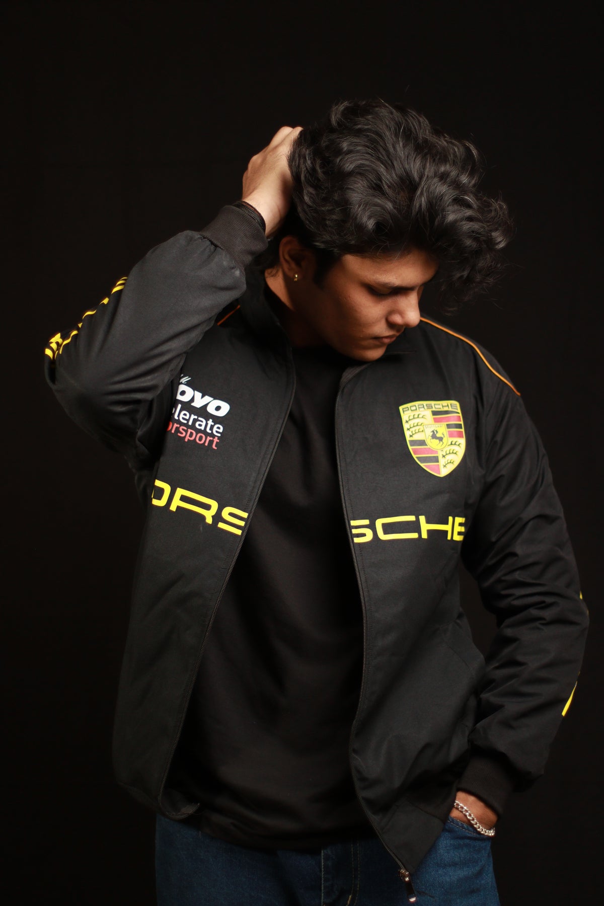 F1 PORSCHE UNISEX EMBROIDED JACKET