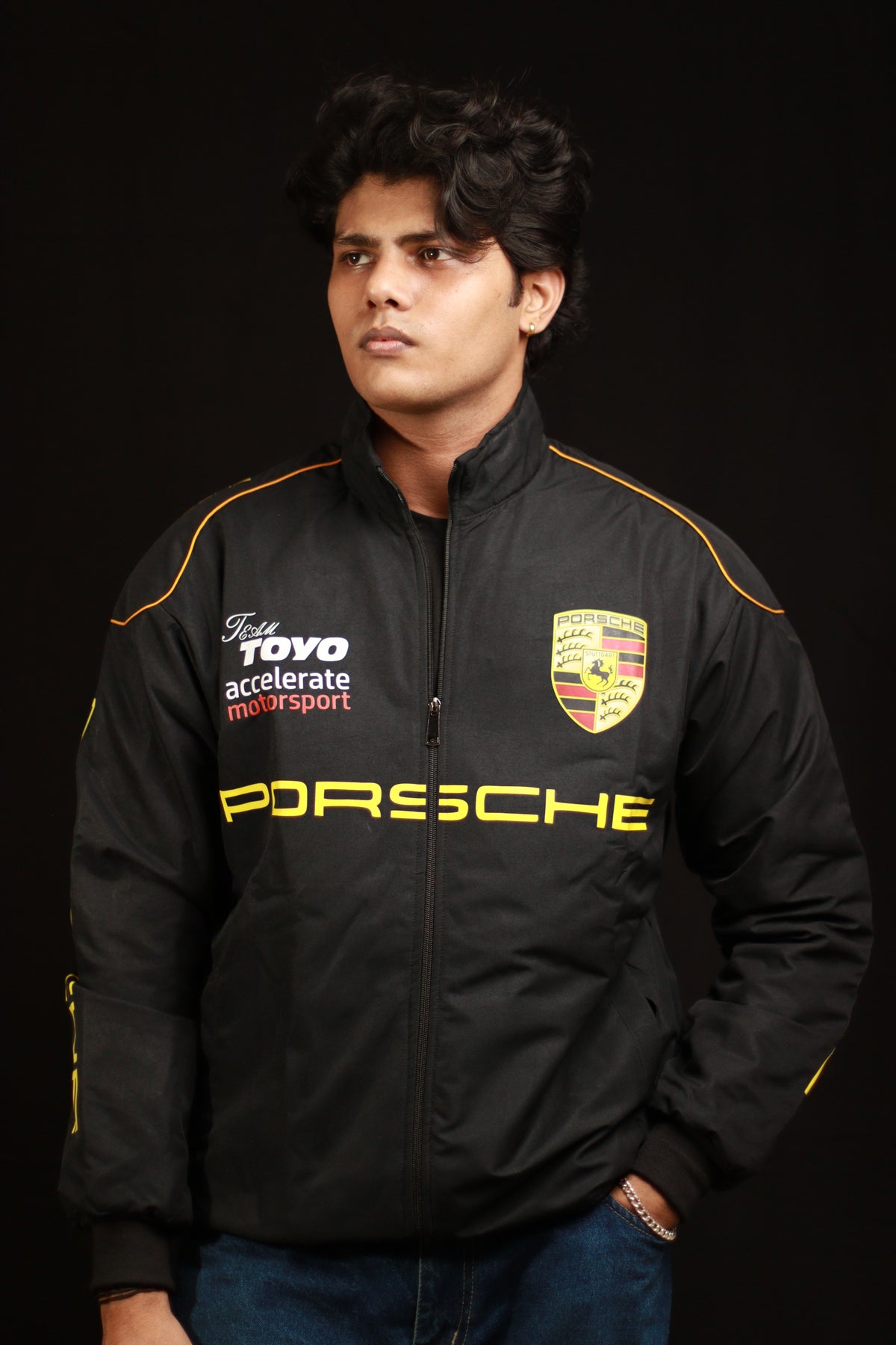 F1 PORSCHE UNISEX EMBROIDED JACKET