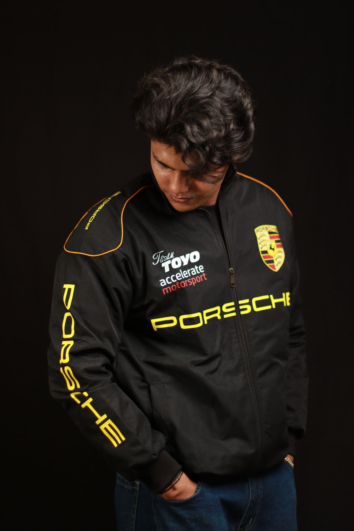 F1 PORSCHE UNISEX EMBROIDED JACKET