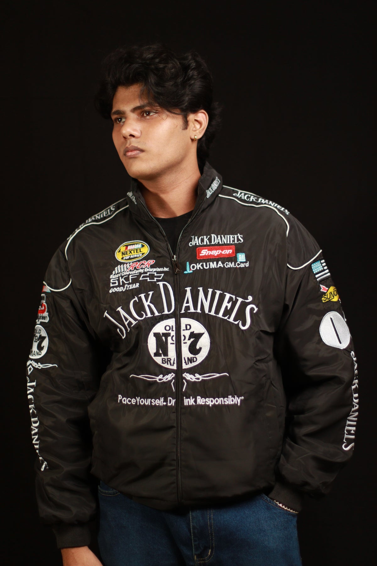 F1 JACK DANIEL'S UNISEX EMBROIDED JACKET