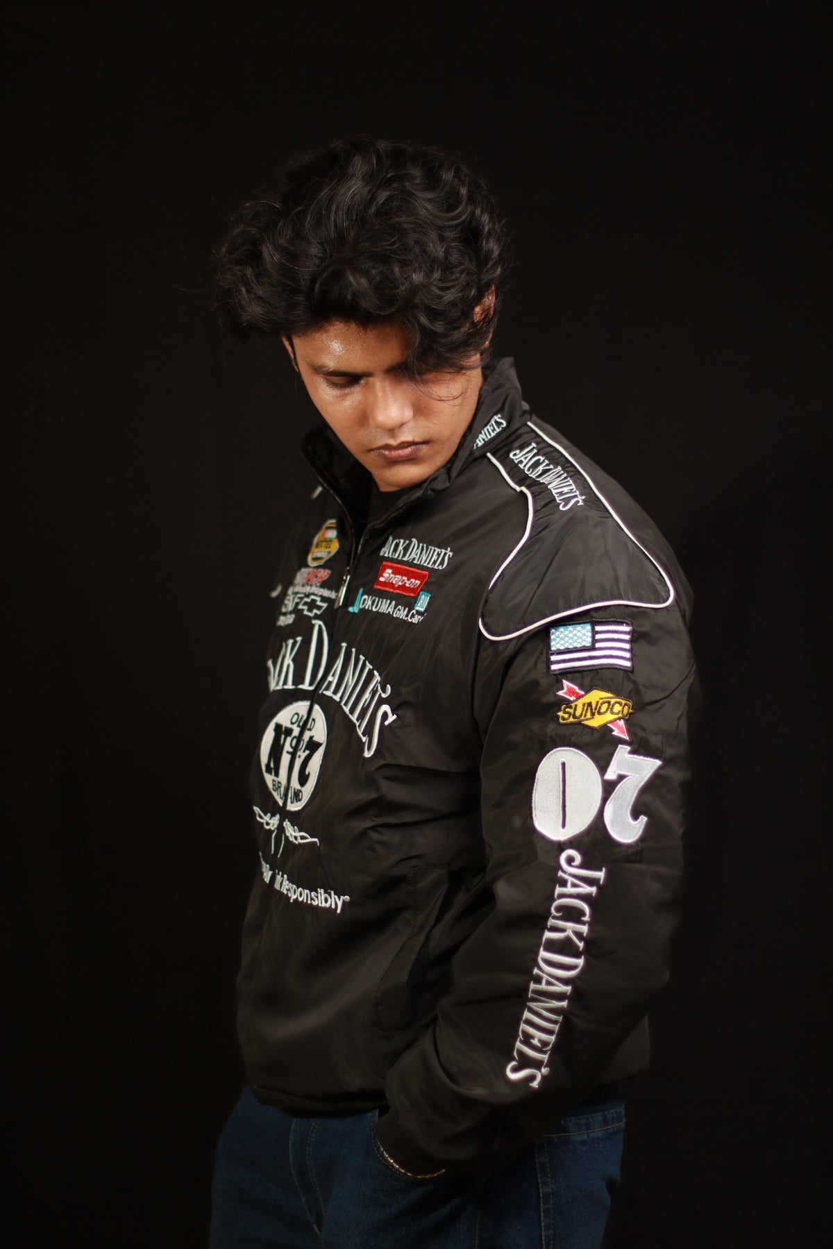 F1 JACK DANIEL'S UNISEX EMBROIDED JACKET