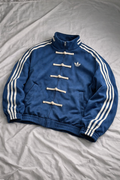 CNY-Inspired Premium Navy Blue Suede Jacket by stylestitch