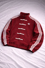 CNY-Inspired Premium Red Suede Jacket by stylestitch